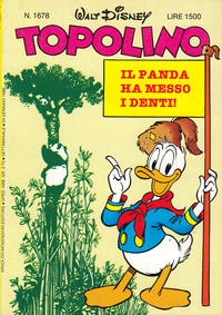 Cover Thumbnail for Topolino (Mondadori, 1949 series) #1678