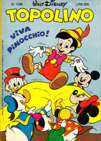 Cover Thumbnail for Topolino (Mondadori, 1949 series) #1336