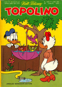 Cover Thumbnail for Topolino (Mondadori, 1949 series) #1025