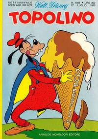 Cover Thumbnail for Topolino (Mondadori, 1949 series) #1026