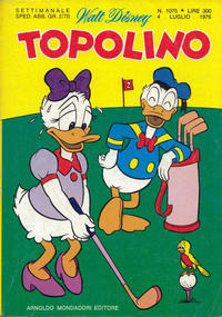 Cover Thumbnail for Topolino (Mondadori, 1949 series) #1075