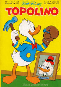Cover Thumbnail for Topolino (Mondadori, 1949 series) #843