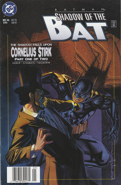 Cover for Batman: Shadow of the Bat (DC, 1992 series) #46 [Newsstand]