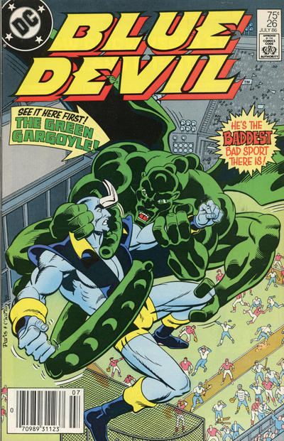 Cover for Blue Devil (DC, 1984 series) #26 [Newsstand]