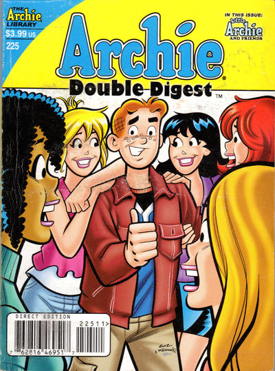 Cover for Archie (Jumbo Comics) Double Digest (Archie, 2011 series) #225 [Direct Edition]