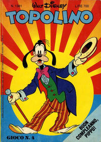 Cover Thumbnail for Topolino (Mondadori, 1949 series) #1381