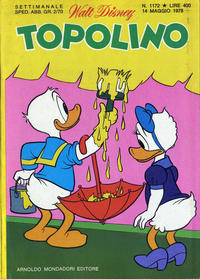Cover Thumbnail for Topolino (Mondadori, 1949 series) #1172