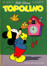 Cover Thumbnail for Topolino (Mondadori, 1949 series) #1147