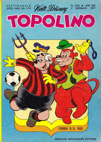 Cover Thumbnail for Topolino (Mondadori, 1949 series) #1101
