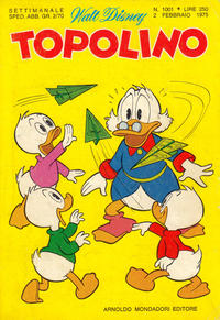 Cover Thumbnail for Topolino (Mondadori, 1949 series) #1001