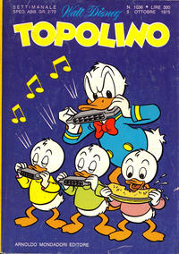 Cover Thumbnail for Topolino (Mondadori, 1949 series) #1036