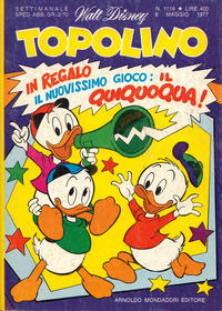 Cover Thumbnail for Topolino (Mondadori, 1949 series) #1119