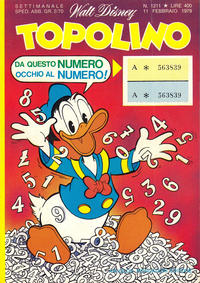 Cover Thumbnail for Topolino (Mondadori, 1949 series) #1211