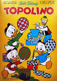 Cover Thumbnail for Topolino (Mondadori, 1949 series) #853
