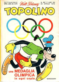 Cover Thumbnail for Topolino (Mondadori, 1949 series) #857