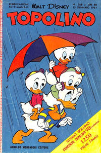 Cover Thumbnail for Topolino (Mondadori, 1949 series) #268