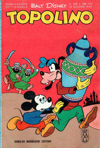 Cover Thumbnail for Topolino (Mondadori, 1949 series) #498
