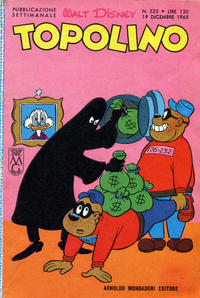 Cover Thumbnail for Topolino (Mondadori, 1949 series) #525