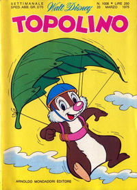 Cover Thumbnail for Topolino (Mondadori, 1949 series) #1008