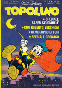 Cover Thumbnail for Topolino (Mondadori, 1949 series) #1275
