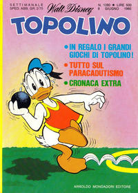 Cover Thumbnail for Topolino (Mondadori, 1949 series) #1280