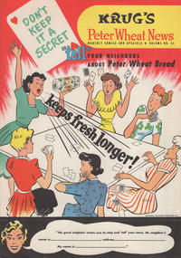 Cover Thumbnail for Peter Wheat News (Peter Wheat Bread and Bakers Associates, 1948 series) #54