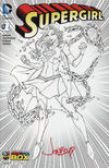 Cover for Supergirl (DC, 2011 series) #1 [Comic-Con Box Jonboy Meyers Sketch Variant]