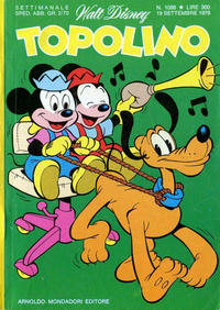 Cover Thumbnail for Topolino (Mondadori, 1949 series) #1086