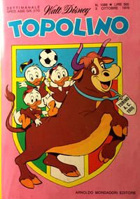 Cover Thumbnail for Topolino (Mondadori, 1949 series) #1088
