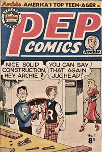 Cover Thumbnail for Pep Comics (H. John Edwards, 1951 series) #1