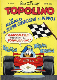 Cover Thumbnail for Topolino (Mondadori, 1949 series) #1312