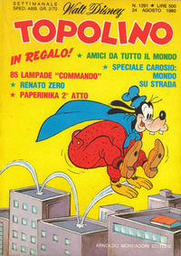 Cover Thumbnail for Topolino (Mondadori, 1949 series) #1291