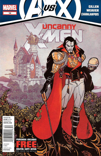 Cover for Uncanny X-Men (Marvel, 2012 series) #14 [Newsstand]