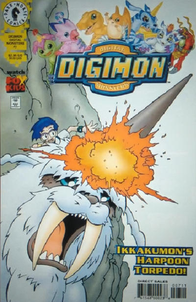 Cover for Digimon Digital Monsters (Dark Horse, 2000 series) #7
