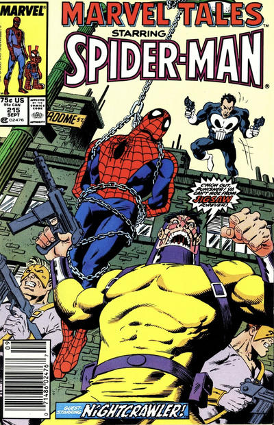 Cover for Marvel Tales (Marvel, 1966 series) #215 [Newsstand]