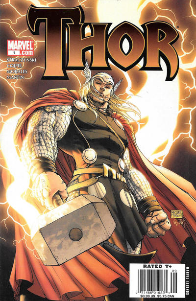 Cover for Thor (Marvel, 2007 series) #1 [Newsstand]