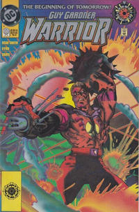 Cover for Guy Gardner: Warrior (DC, 1994 series) #0 [Zero Hour Logo Corner Box]