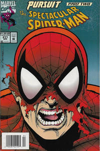 Cover Thumbnail for The Spectacular Spider-Man (Marvel, 1976 series) #211 [Newsstand]
