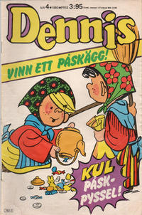 Cover Thumbnail for Dennis (Semic, 1969 series) #4/1980