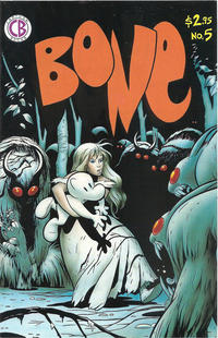 Cover for Bone (Cartoon Books, 1991 series) #5 [Sixth Printing]