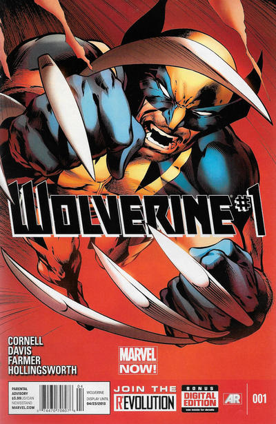 Cover for Wolverine (Marvel, 2013 series) #1 [Newsstand]