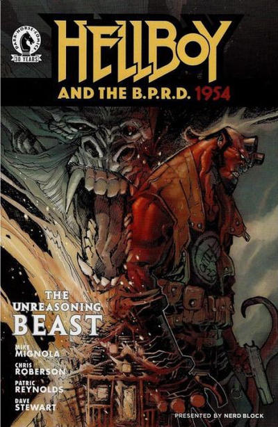 Cover for Hellboy and the B.P.R.D.: 1954 - The Unreasoning Beast (Dark Horse, 2016 series) #1 [Eric Canete]