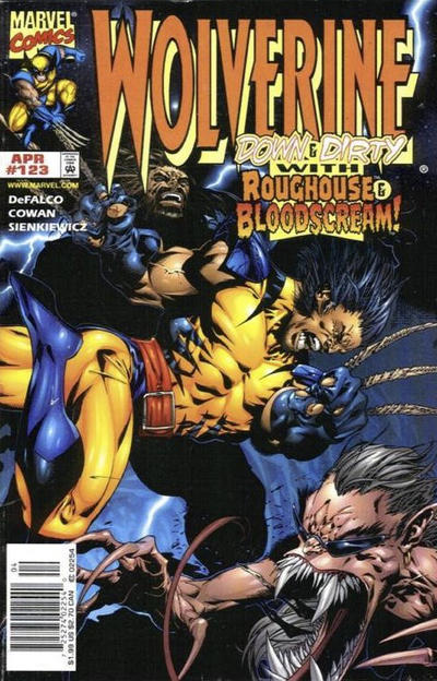 Cover for Wolverine (Marvel, 1988 series) #123 [Newsstand]
