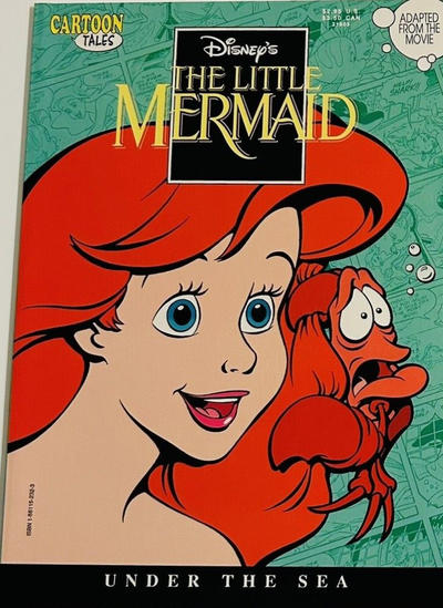 Cover for Disney's Cartoon Tales: The Little Mermaid [Under the Sea] (Disney, 1991 series) 