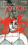Cover Thumbnail for Killing Red Sonja (2020 series) #1 [Incentive Crimson Spot Cover Christian Ward]