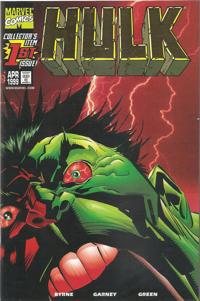 Cover for Hulk (Marvel, 1999 series) #1 [Dynamic Forces Gold]