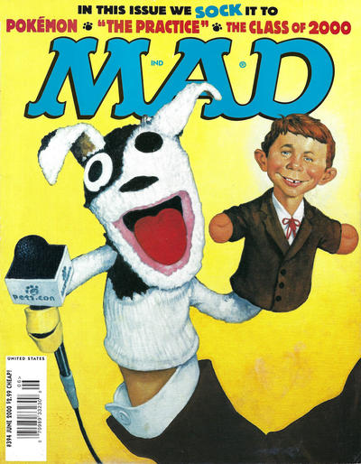 Cover for Mad (EC, 1952 series) #394 [Newsstand]
