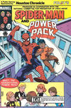 Cover Thumbnail for Spider-Man, Power Pack (1984 series) #1 [Houston Chronicle Foleys]