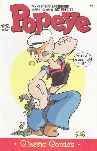 Cover for Classic Popeye (IDW, 2012 series) #45 [Jay Fosgitt Cover]