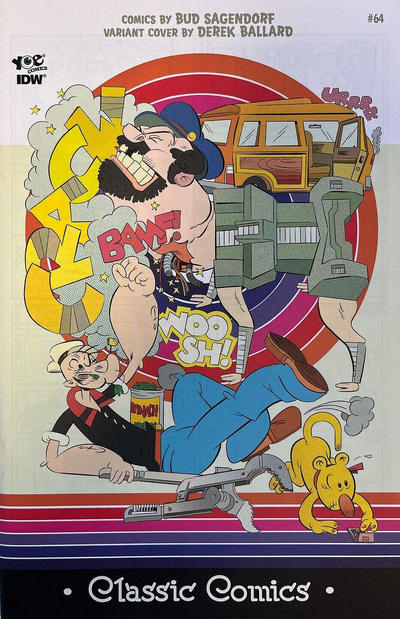 Cover for Classic Popeye (IDW, 2012 series) #64 [Derek Ballard Cover]